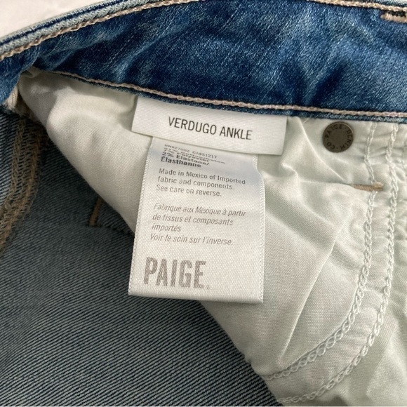 Paige VERDUGO ANKLE JEANS - Size 29 - Picture 6 of 10